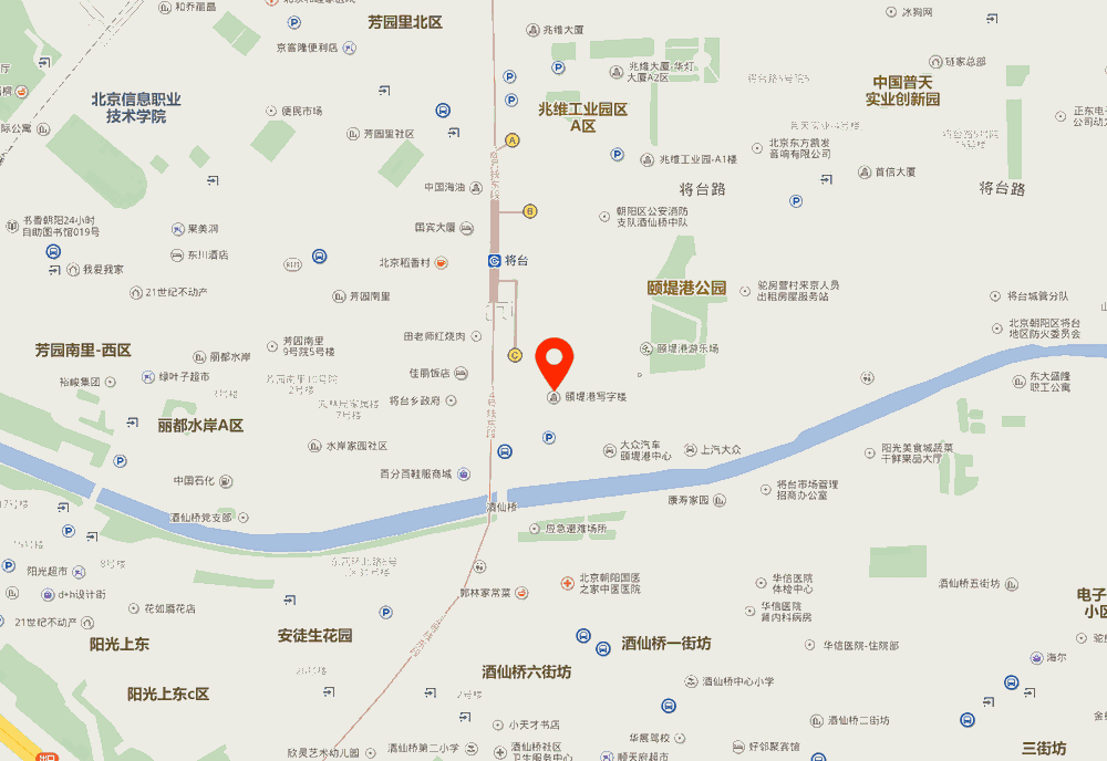 颐堤港位置地图